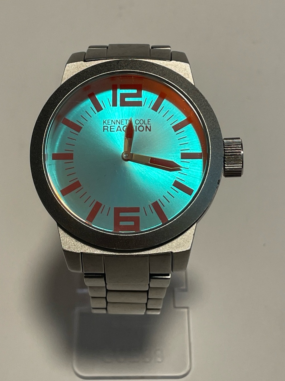 Kenneth Cole Reaction Watch RK3232 Silver - Picture 2 of 11